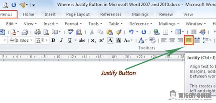 How To Justify Text In Word Wisely Guide