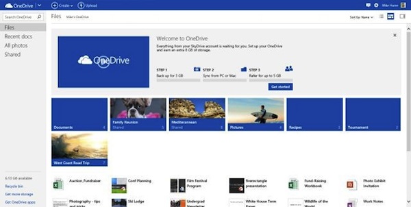 how to use onedrive cloud