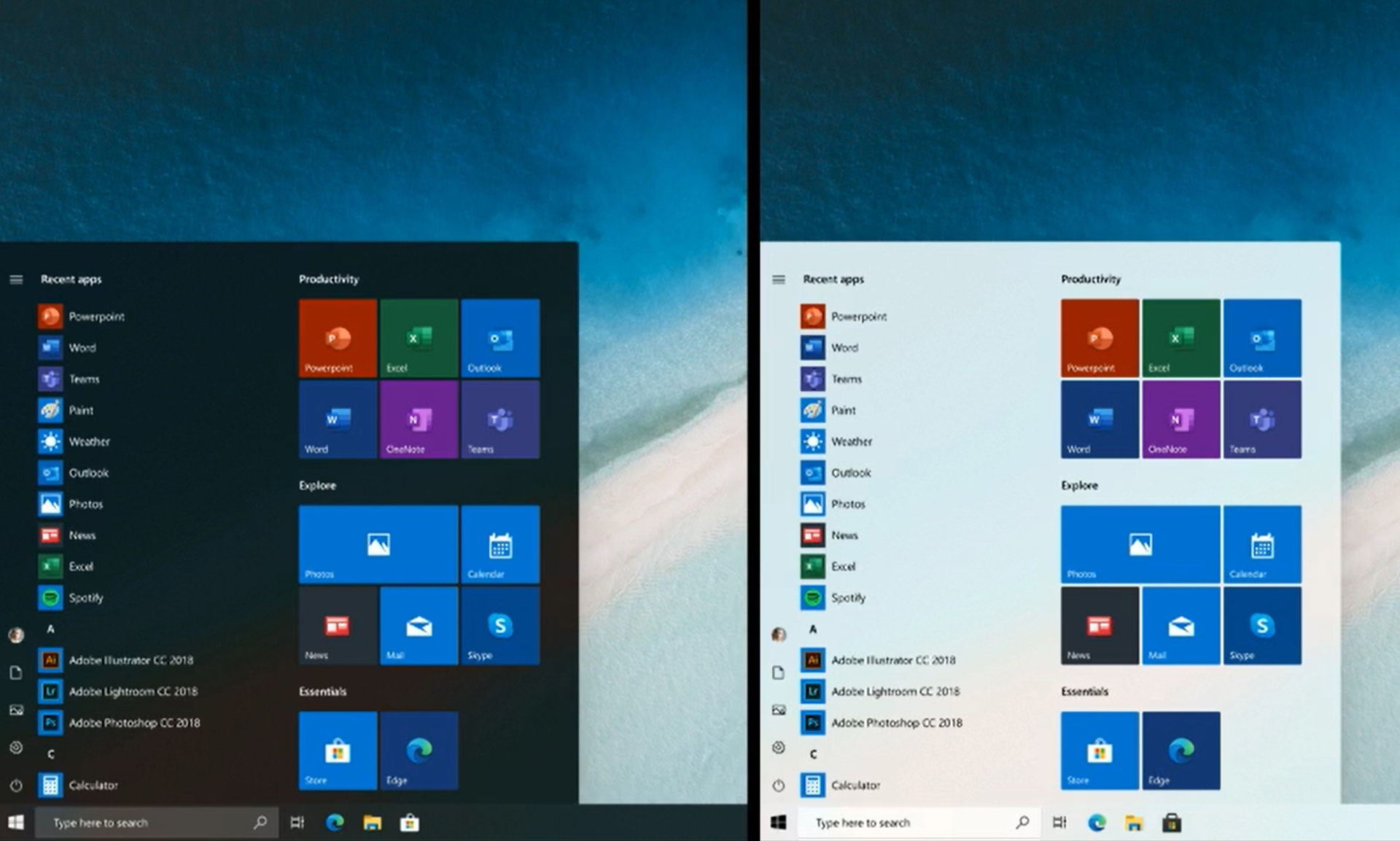 install start menu windows 10